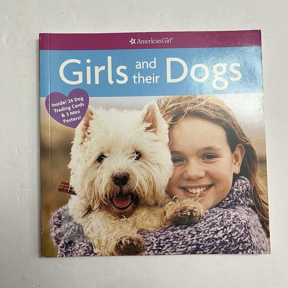 Set of 2 American Girl Books Girls and their Dogs and Girls and their Horses - Picture 2 of 13